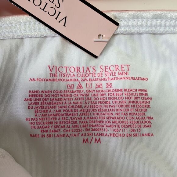 🔥VICTORIA SECRET SWIMSUIT 2pc Large push-up //medium  New #2 - Picture 2 of 9